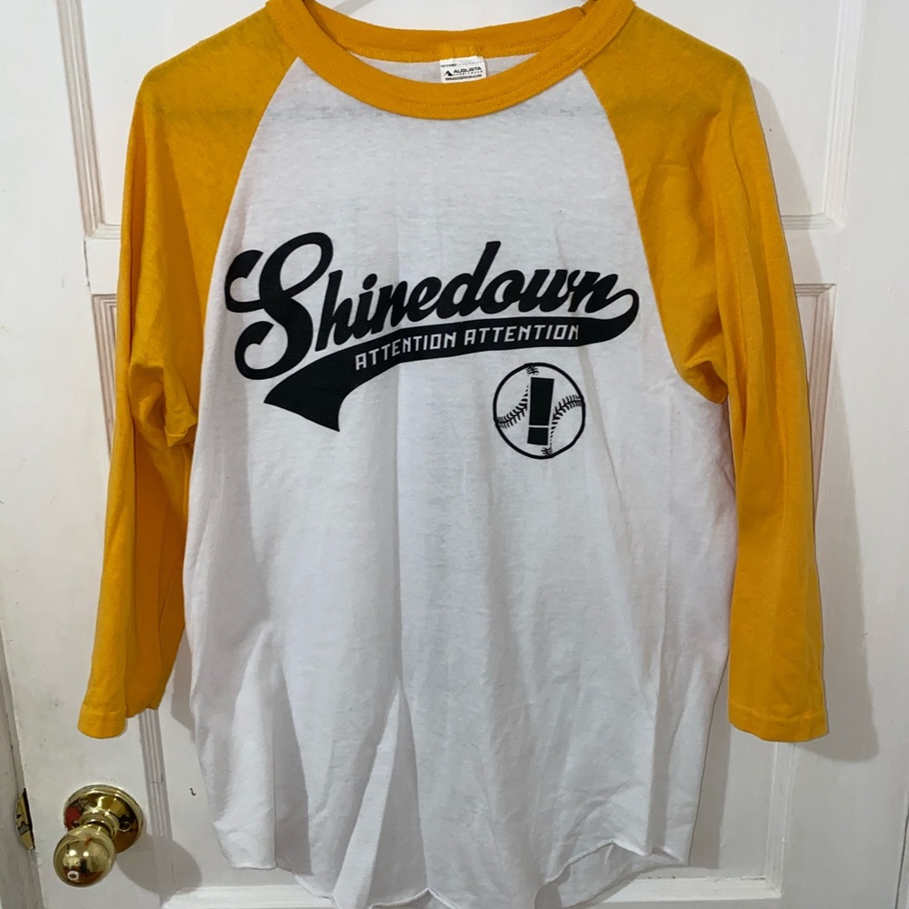 Shinedown World Tour baseball Tshirt